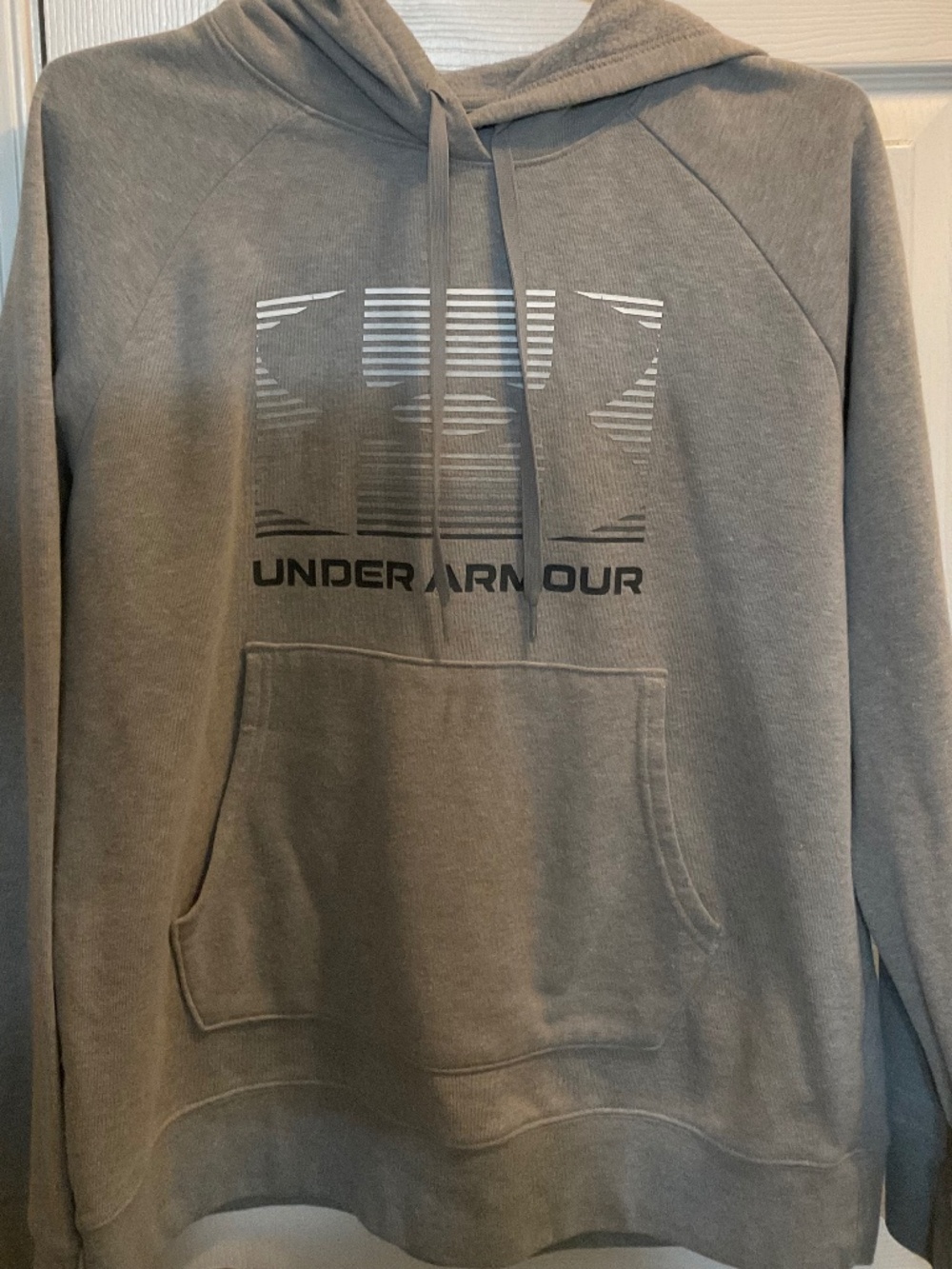 Under Armour SM P CH Gray pullover hoodie jacket
